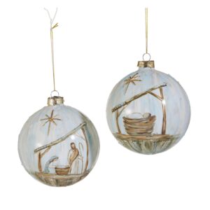 Raz Holy Night Ball Ornament
