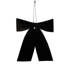 Raz Black Velvet Bow