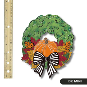 DK Pumpkin Wreath Mini