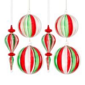 Zodax Holiday Glass Ball Ornament
