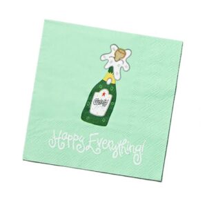 Champagne Napkins Set | Happy Everything! by Laura Johnson